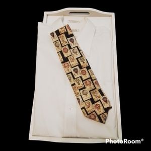 TANGO BY RAAB DESIGNER SILK MEN'S  NECKTIE